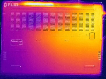 Prova di stress della temperatura superficiale (lato inferiore)