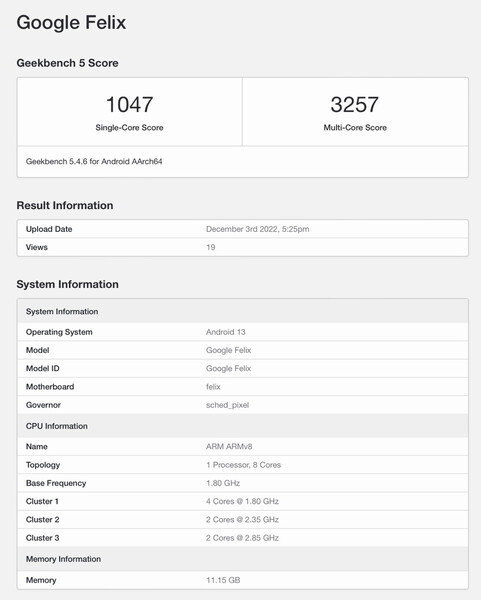 (Fonte: Geekbench)