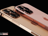 Si pensa che la serie iPhone 13 Pro arriverà in quattro colori, tra cui oro e bronzo. (Fonte: LetsGoDigital) 