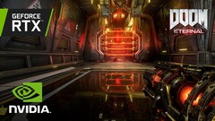 Doom Eternal su PC riceverà un rifacimento visivo con riflessi in ray-tracing e upscaling DLSS (fonte: NVIDIA)