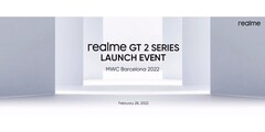 La serie GT2 ha una nuova data di lancio. (Fonte: Realme)