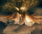 Il lancio di Elden Ring Shadow of the Erdtree è previsto con un carico di nuovi contenuti (immagine via Bandai Namco)